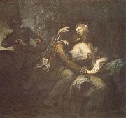 Heinrich Fussli Recreation by our Gallery oil on canvas
